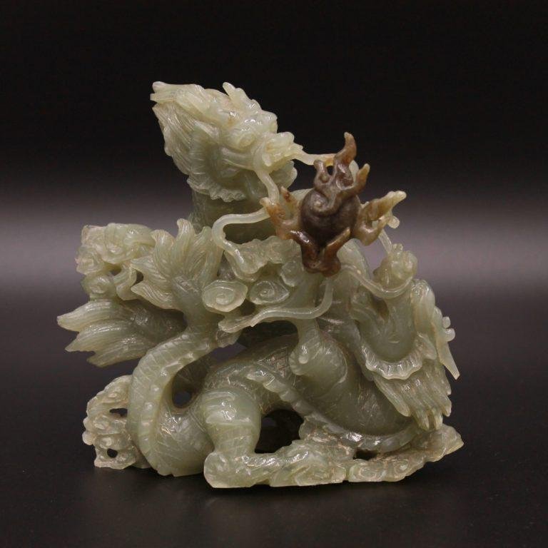 Jade Sculpture, Eternal Dragon