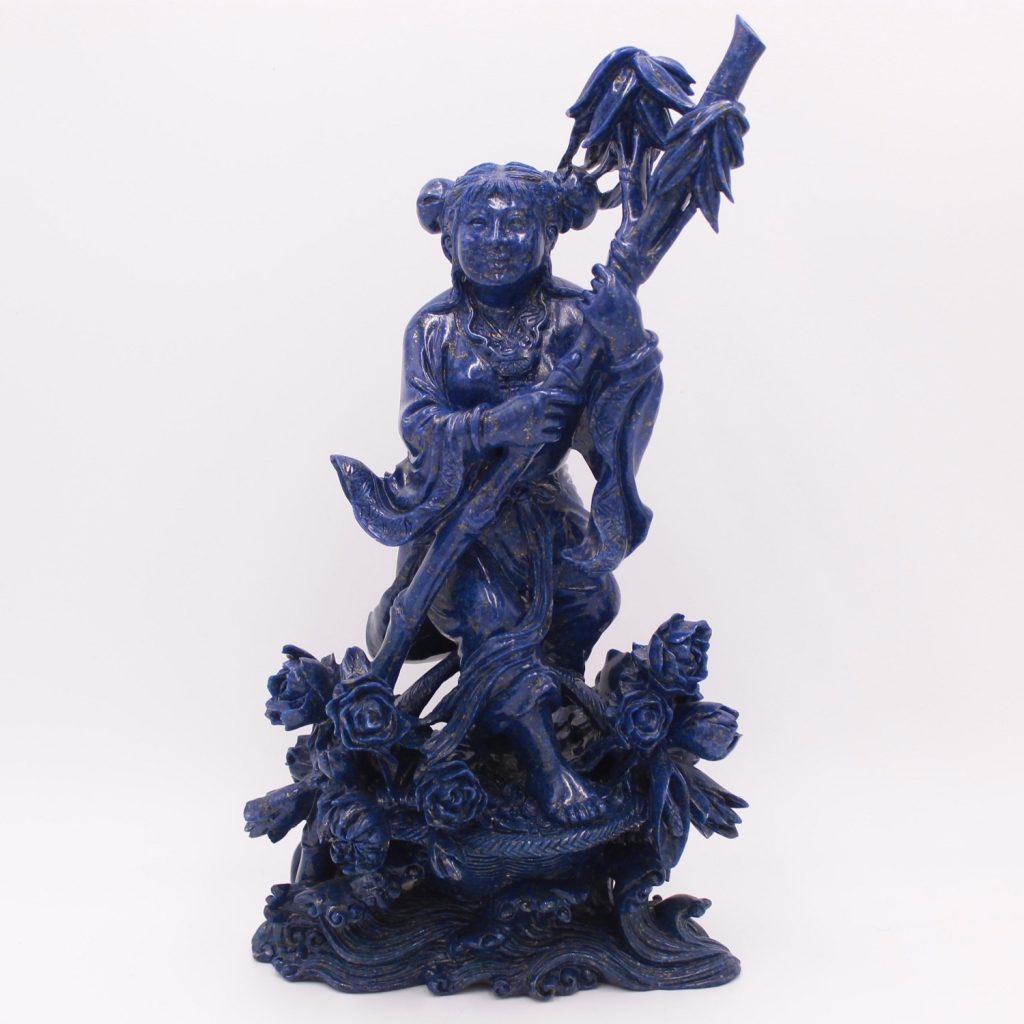 Lapis Lazuli Sculpture, Goddess