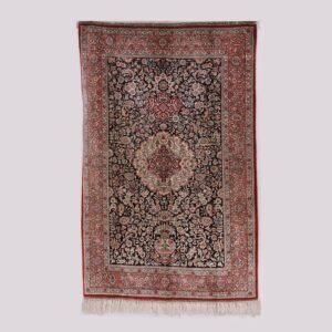 Hand-knotted silk oriental rugs