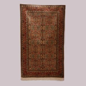 Hand-knotted silk oriental rugs