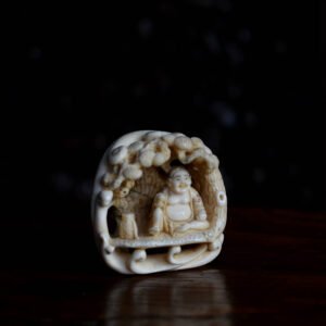 Netsuke : Budai tranquille