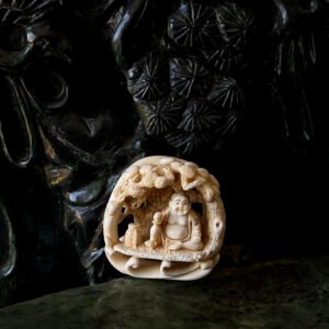 Netsuke: Serene Budai