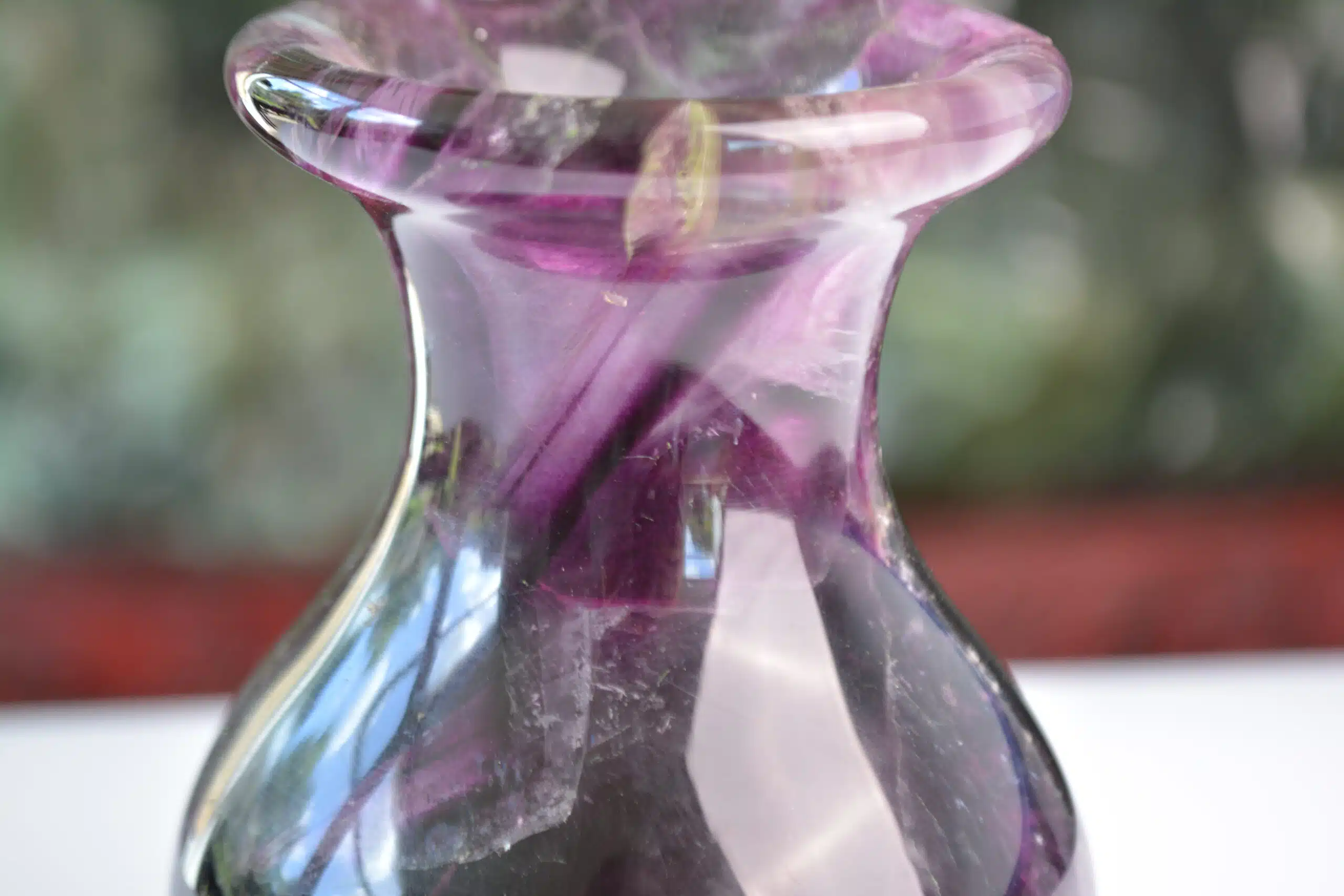 Duo - Flacon et Hotei en fluorite – Image 3